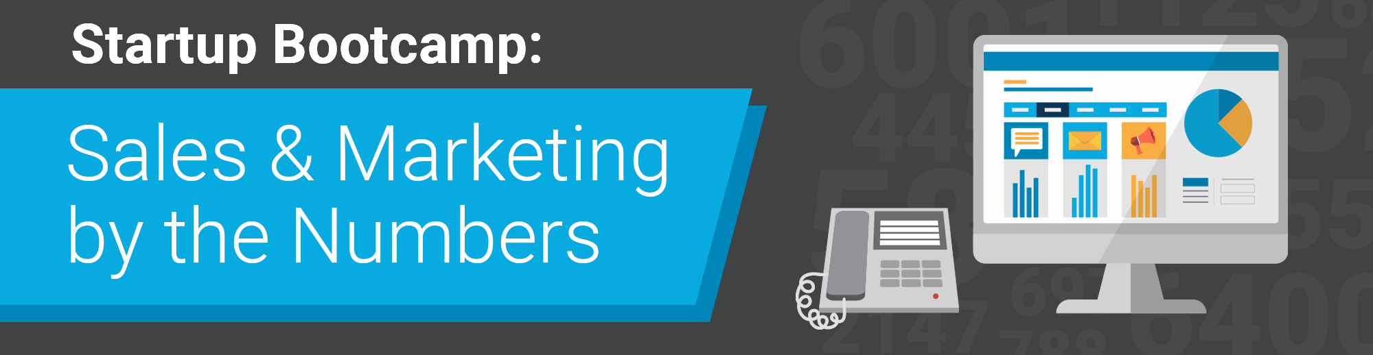 Sales and Marketing by the numbers for startups